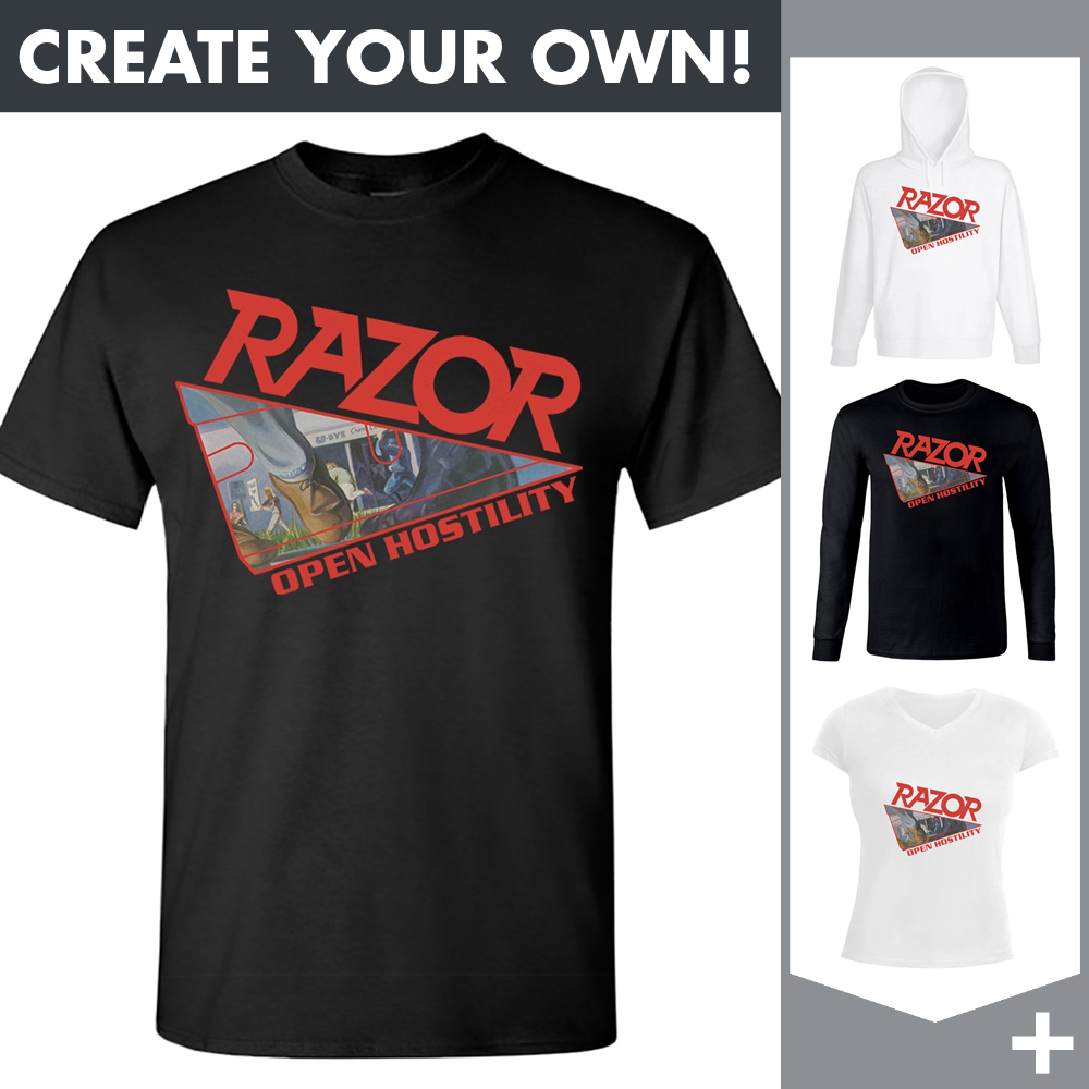 Razor - Open Hostility - Merchandising