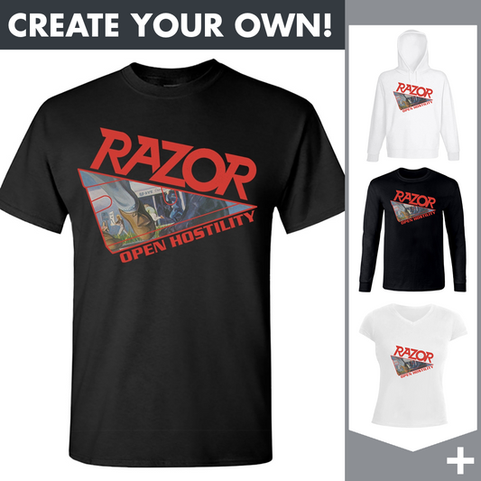 Razor - Open Hostility - Merchandising