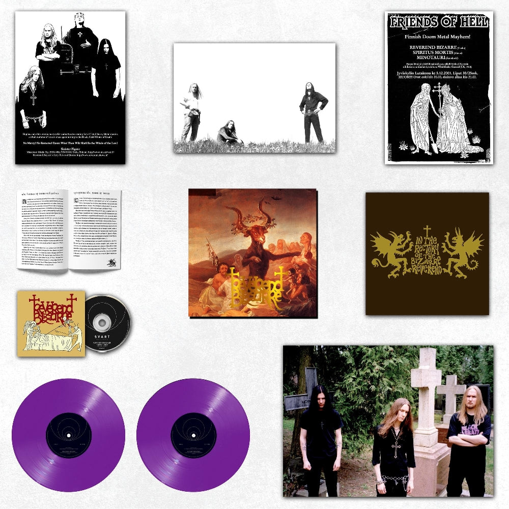 Reverend Bizarre - In The Rectory - 20th Anniversary - Double LP Colored - Svart Records