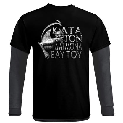 Rotting Christ - Kata Ton Daimona Eaytoy - Baseball Longsleeve - SEASON OF MIST - Image 3