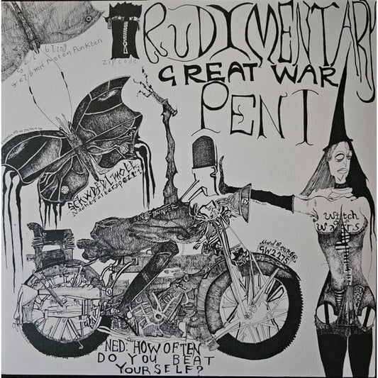 Rudimentary Peni - Great War - LP - Sealed Records
