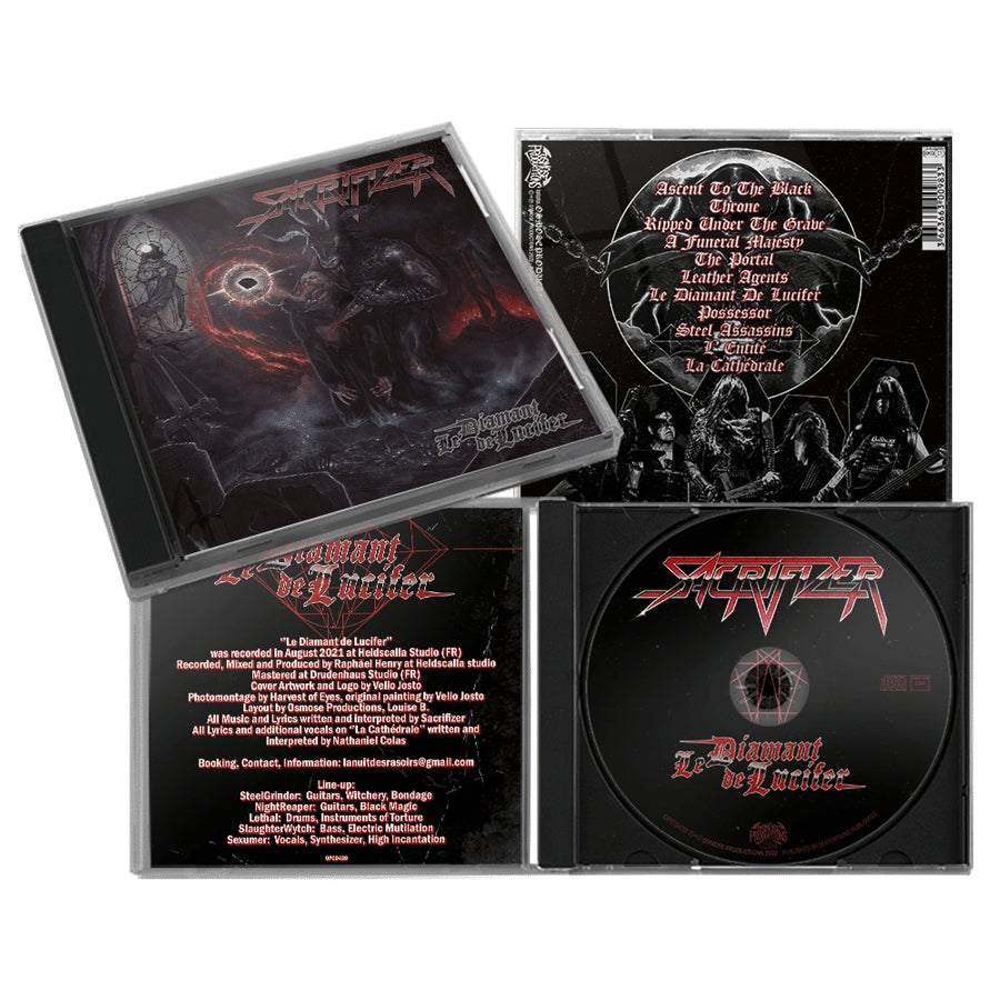 Sacrifizer - Le Diamant De Lucifer - CD - Osmose Productions
