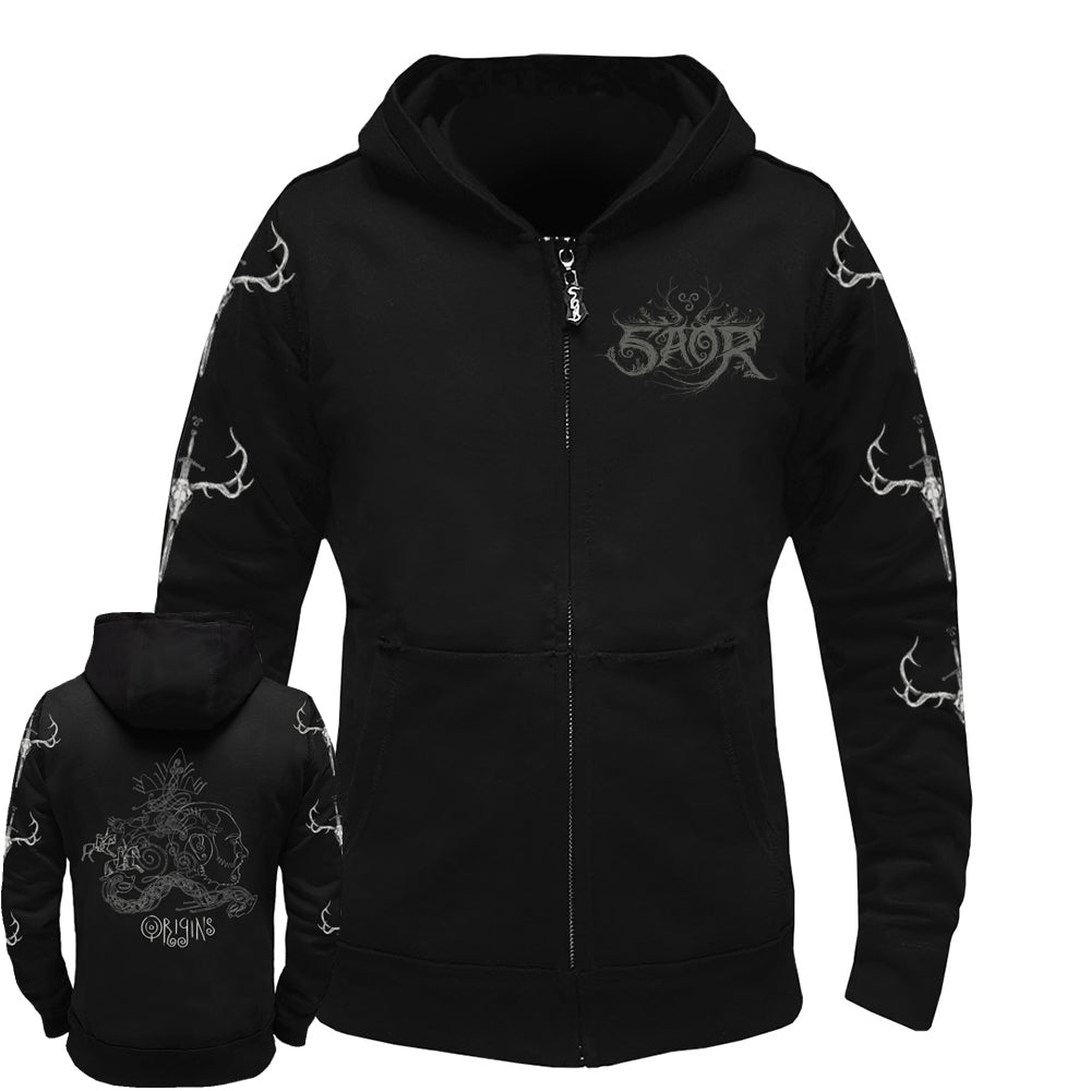 Saor - Aurora - Hooded Sweat Shirt Zip - SEASON OF MIST - Image 3