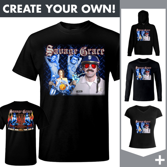 Savage Grace - Back from Hell Tour - Merchandising