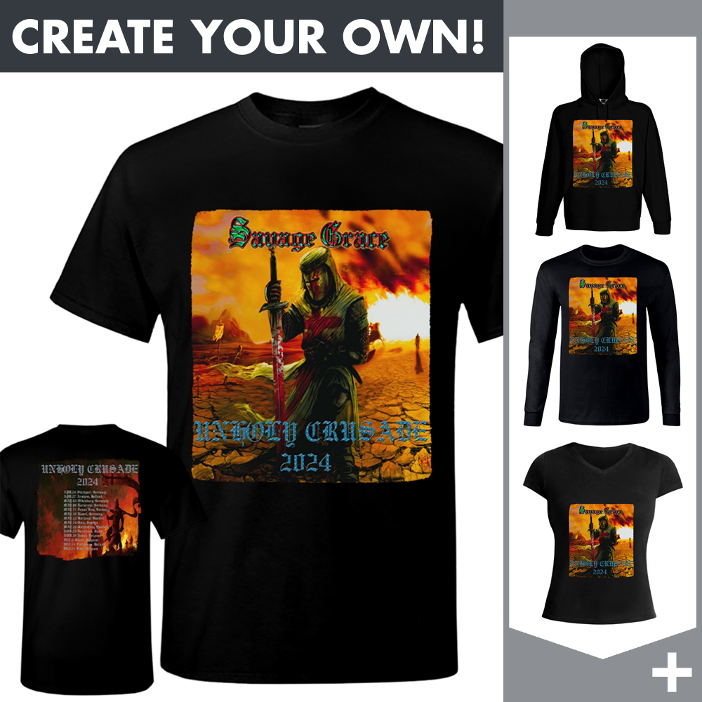 Savage Grace - Unholy Crusade - Merchandising