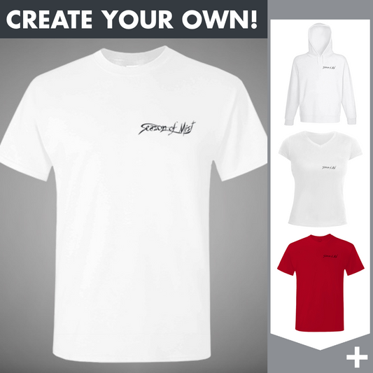 Season of Mist - Logo (White) - Merchandising