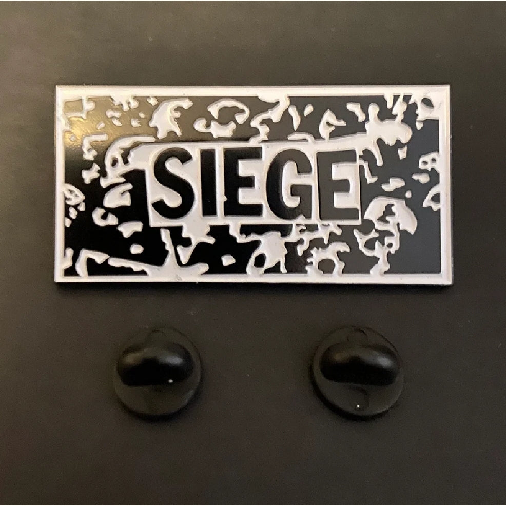 Siege - Logo - Enamel Pin - Armageddon Shop