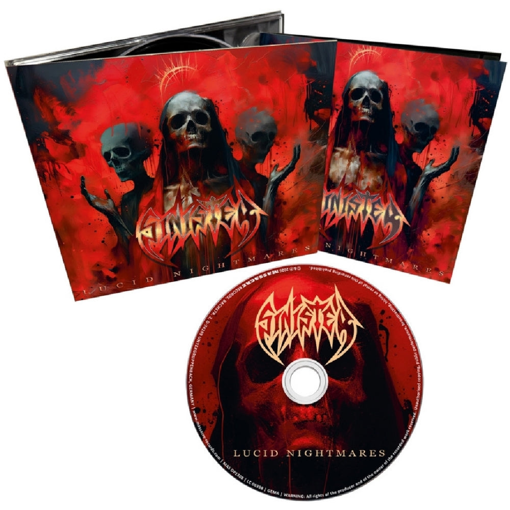 Sinister - Lucid Nightmares - CD DIGIPAK - Massacre Records
