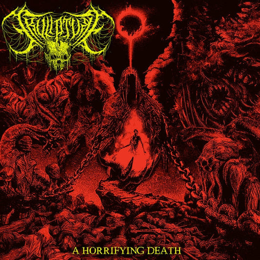Skullpture - A Horrifying Death - CD - Adirondack Black Mass
