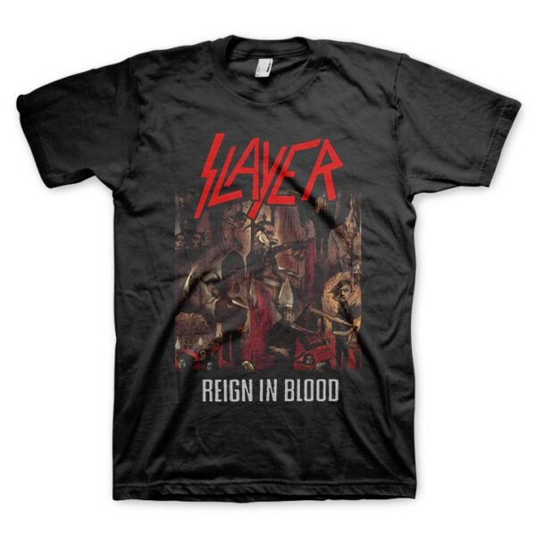 Slayer - Reign in Blood Logo - T shirt - Vision Merch