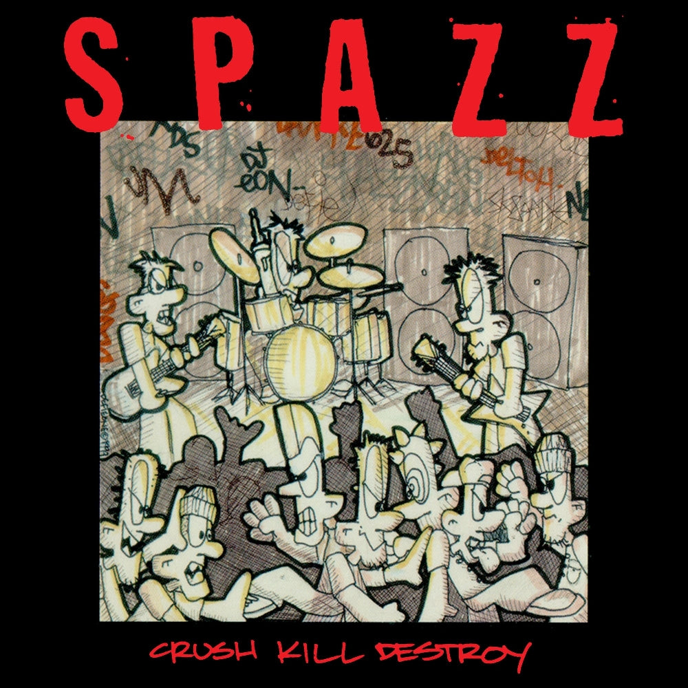 Spazz - Crush Kill Destroy - CD - Tankcrimes