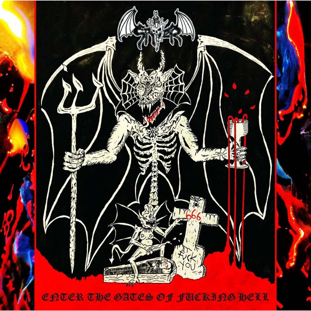 Spiter - Enter The Gates Of Fucking Hell - LP Gatefold Colored - Hells Headbangers
