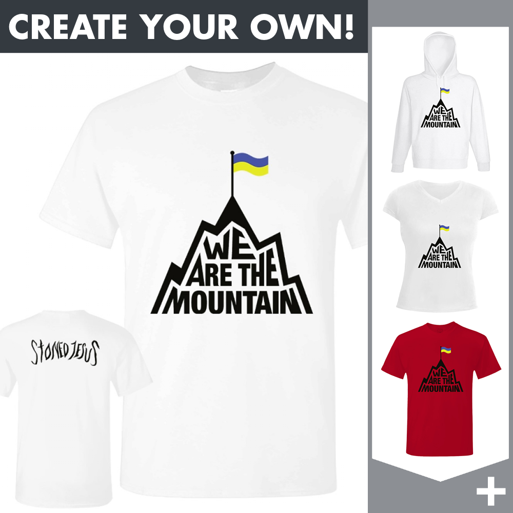Stoned Jesus - We Are The Mountain White - Merchandising