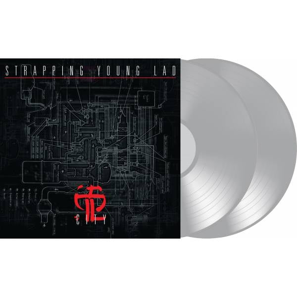 Strapping Young Lad - City - DOUBLE LP GATEFOLD COLORED - Listenable