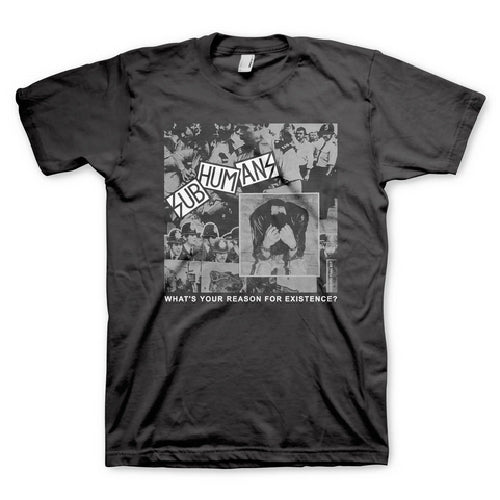 Subhumans - Reason for Existance - Tee - T shirt - Vision Merch