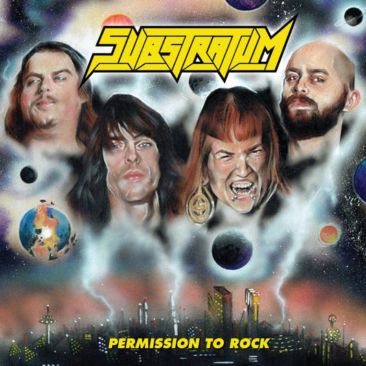 Substratum - Permission To Rock - CD - Divebomb Records