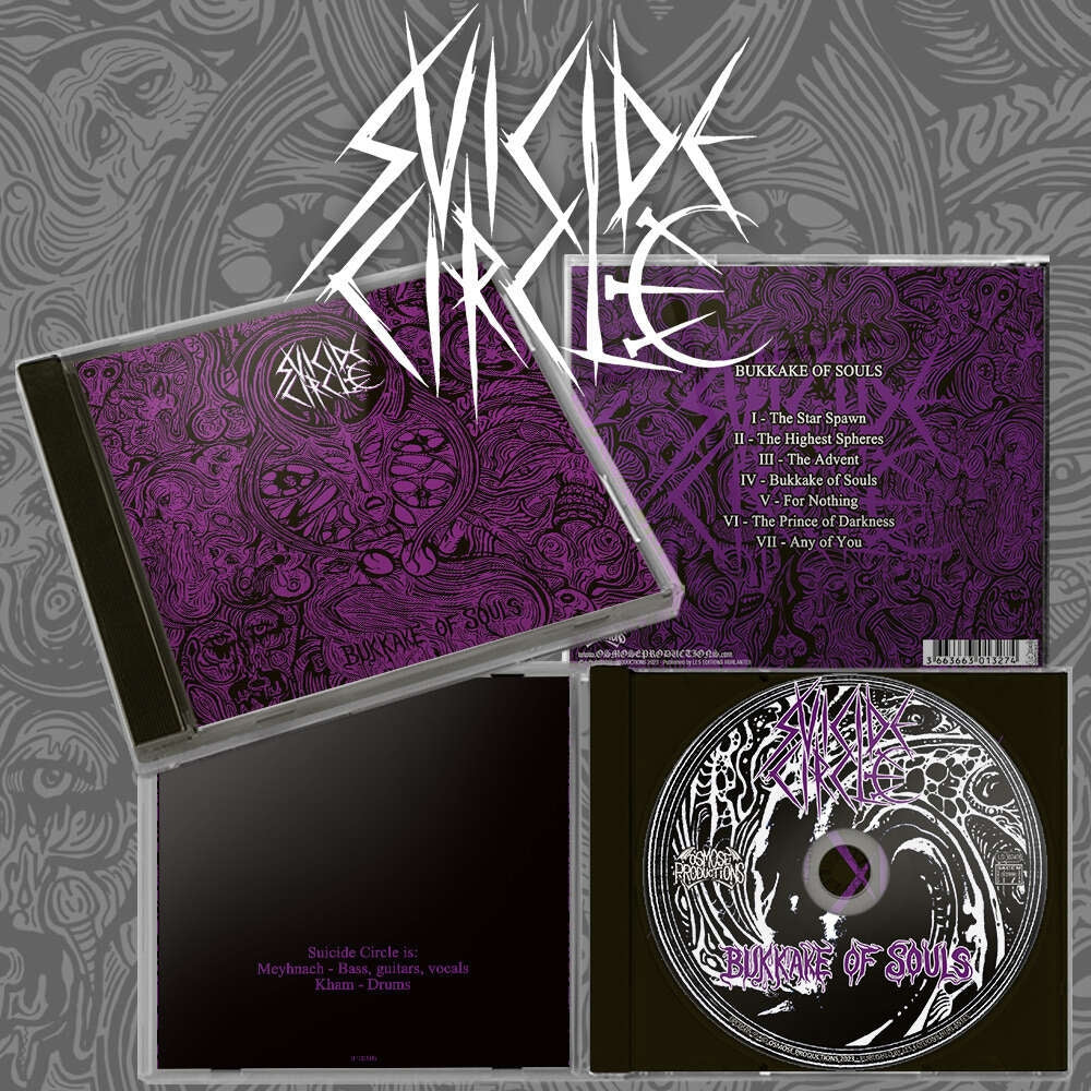 Suicide Circle - Bukkake of Souls - CD - Osmose Productions