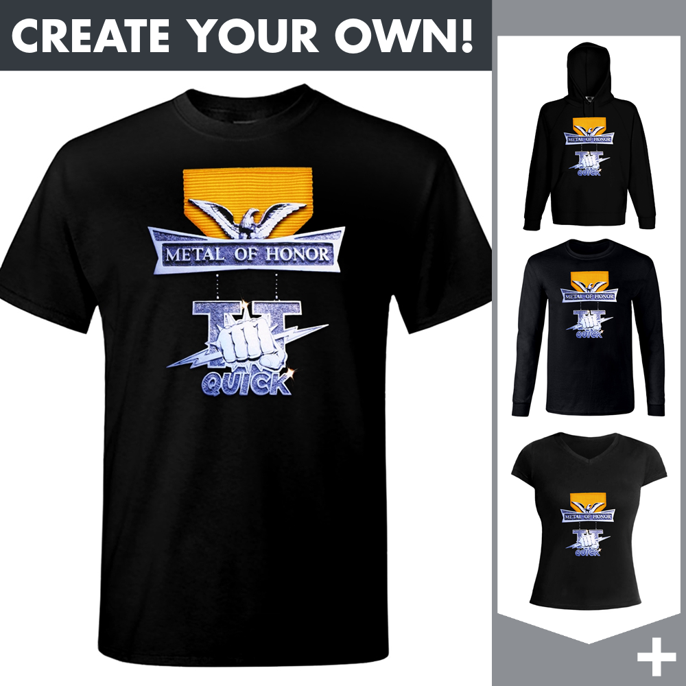 T. T. Quick - Metal Of Honor - Merchandising