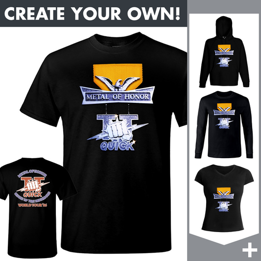 T. T. Quick - Metal Of Honor Tour 1986 - Merchandising