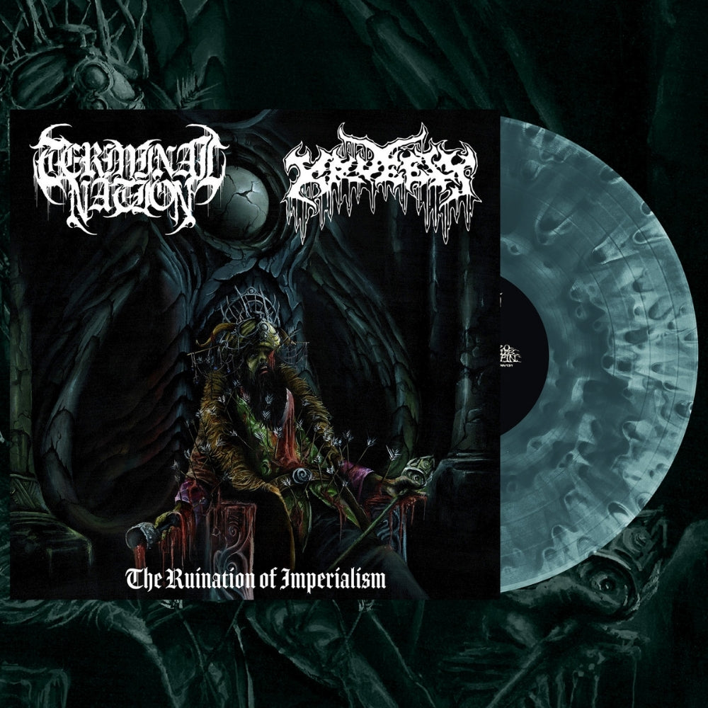 Terminal Nation / Kruelty - The Ruination of Imperialism - LP COLORED - 20 Buck Spin