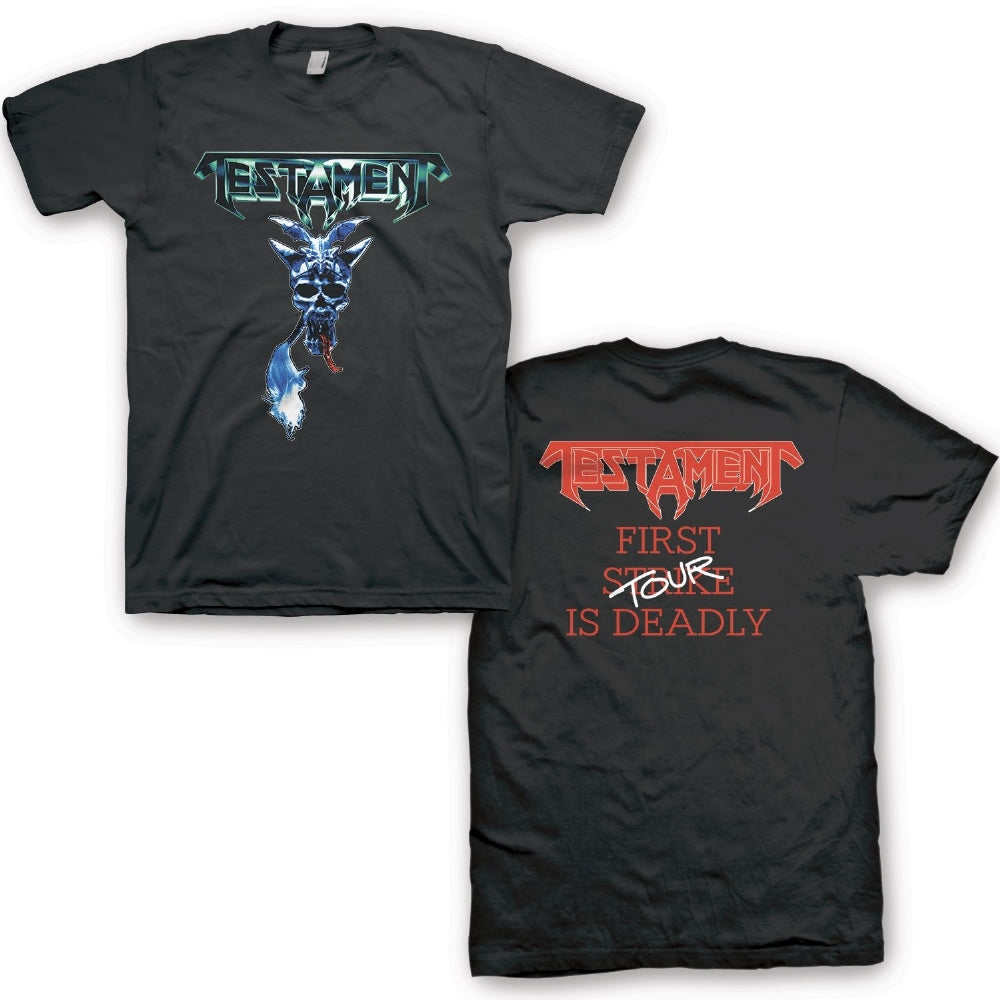 Testament - First Strike - Tee - T shirt - Vision Merch
