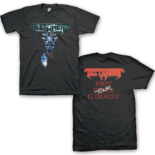 Testament - First Strike - Tee - T shirt - Vision Merch