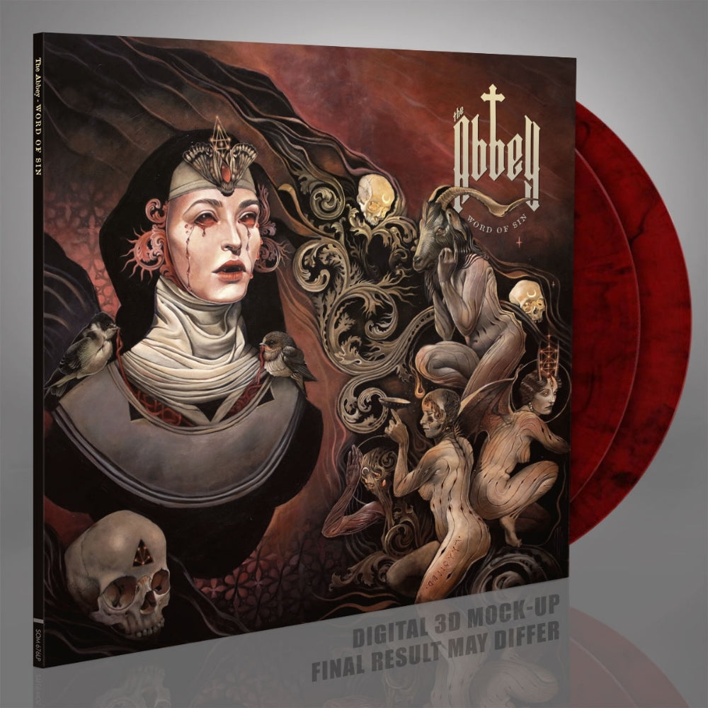 The Abbey - Word of Sin - DOUBLE LP GATEFOLD COLORED - SEASON OF MIST