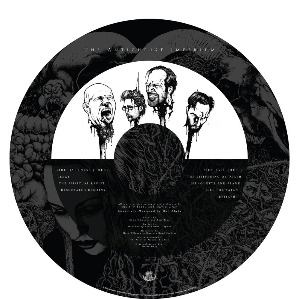 The Antichrist Imperium - The Antichrist Imperium - LP PICTURE - Apocalyptic Witchcraft - Image 2