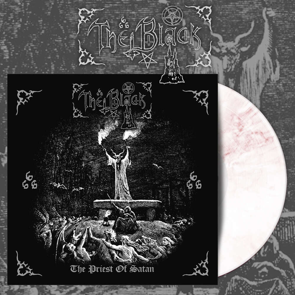 The Black - The Priest of Satan - LP COLORED - Osmose Productions