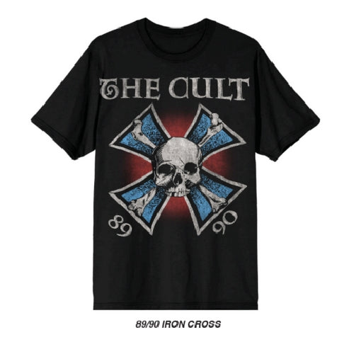 The Cult - Iron Cross - Tee - T shirt - Vision Merch