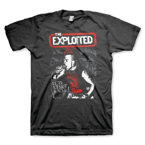 The Exploited - Start a War - Tee - T shirt - Vision Merch