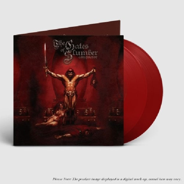 The Gates of Slumber - Conqueror - DOUBLE LP GATEFOLD COLORED - Reigning Phoenix Music