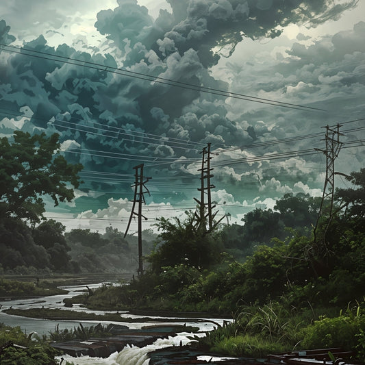 Theophonos - Allegheny Rains - TAPE - Ten Plagues Tapes - Image 2