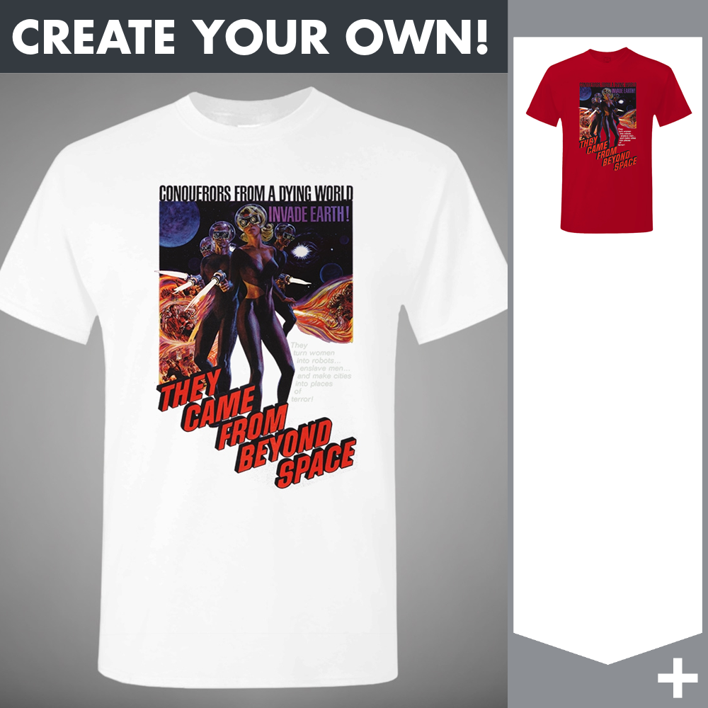 They Came From Beyond Space - They Came From Beyond Space - Merchandising