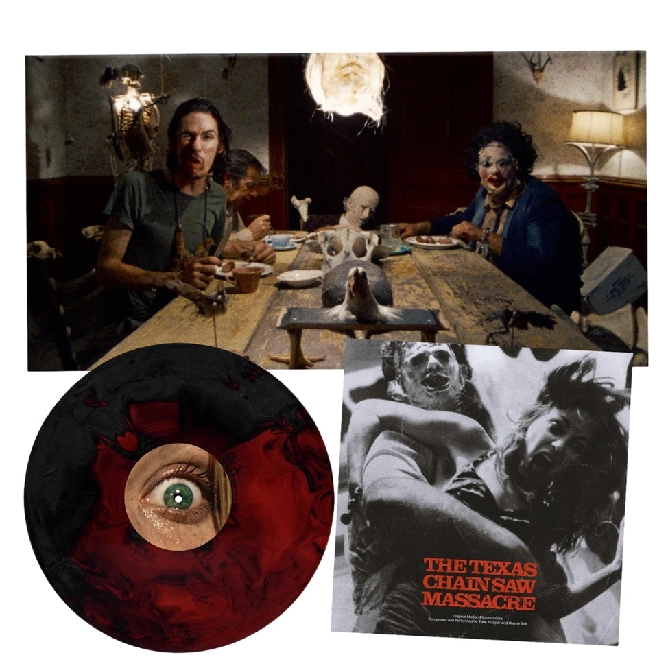 Tobe Hooper and Wayne Bell - Texas Chainsaw Massacre Original Motion Picture Soundtrack - LP Gatefold Colored - Waxwork Records - Image 2