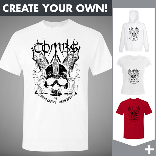 Tombs - Desolation Vampires (white) - Merchandising