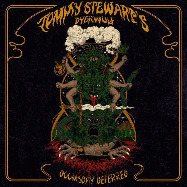 Tommy Stewart's Dyerwulf - Doomsdays Deferred - LP COLORED - Black Doomba Records