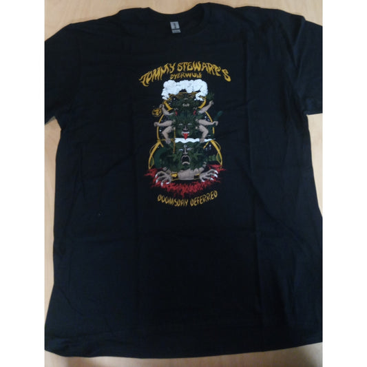 Tommy Stewart's Dyerwulf - Doomsdays Deferred - T shirt - Black Doomba Records