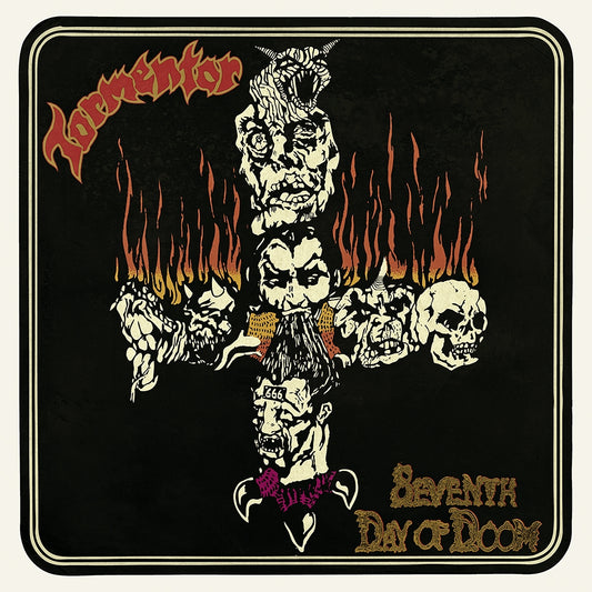 Tormentor - Seventh Day of Doom - LP Gatefold Colored - Saturnus Productions - Image 2
