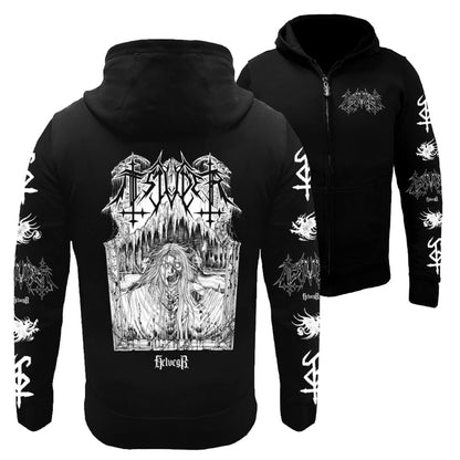 Tsjuder - Helvegr - Hooded Sweat Shirt Zip - SEASON OF MIST