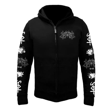 Tsjuder - Helvegr - Hooded Sweat Shirt Zip - SEASON OF MIST - Image 2