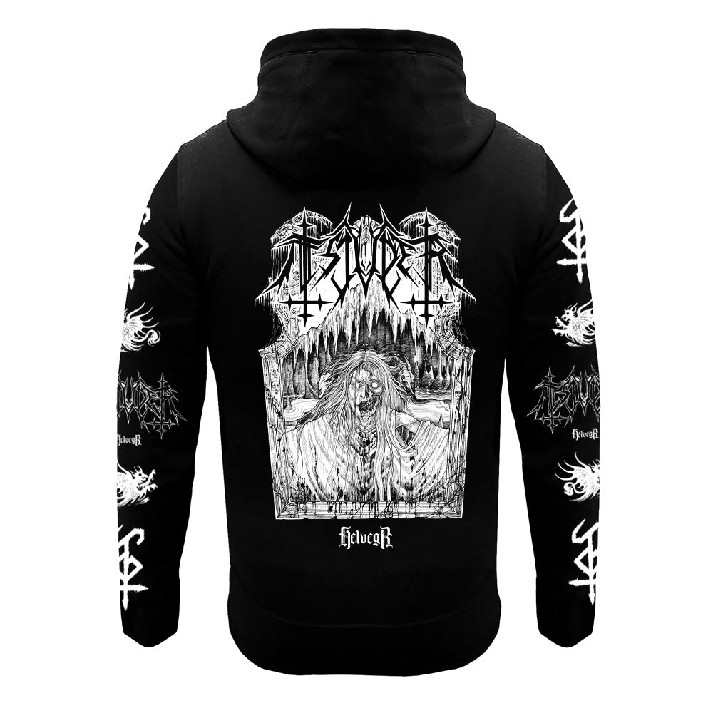 Tsjuder - Helvegr - Hooded Sweat Shirt Zip - SEASON OF MIST - Image 3