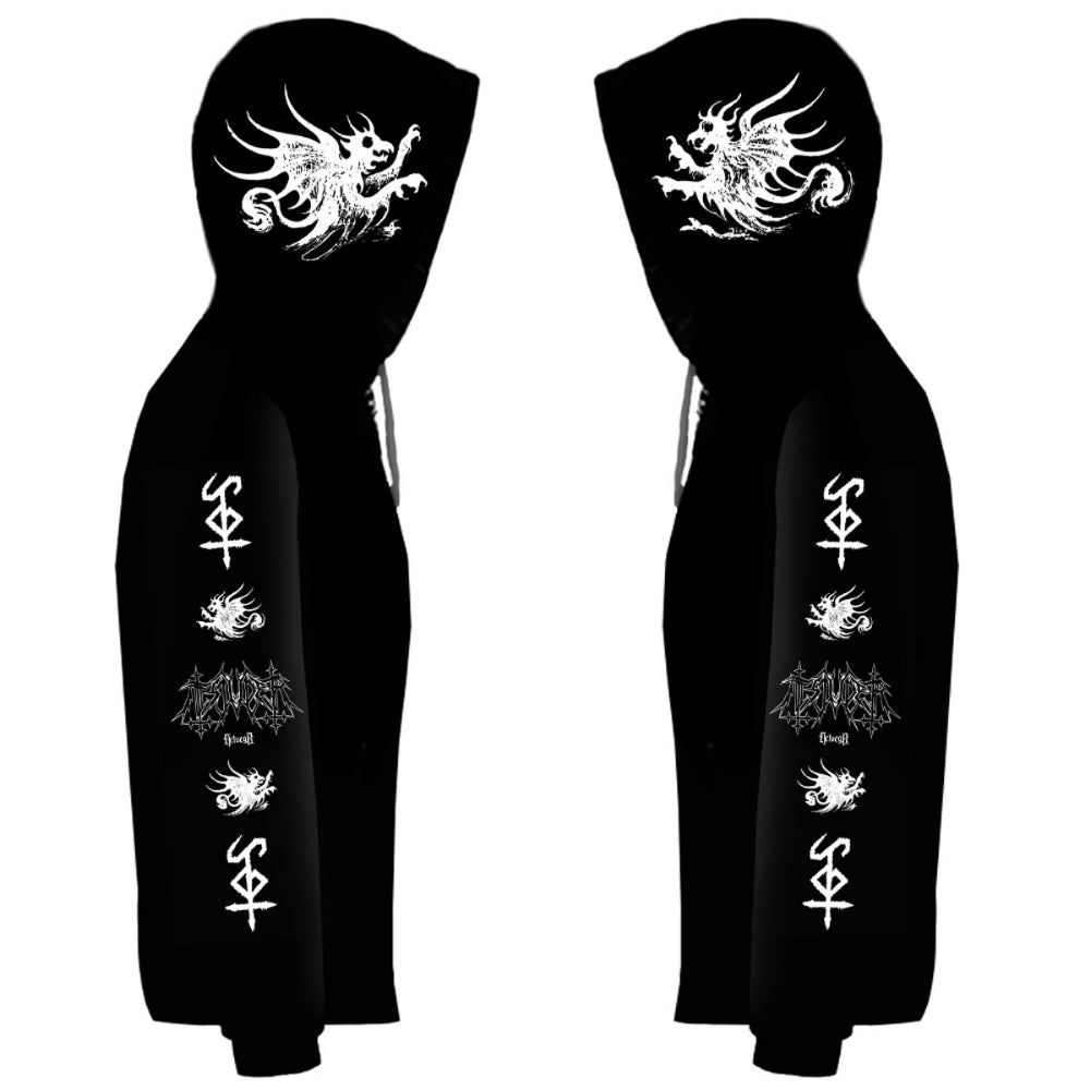 Tsjuder - Helvegr - Hooded Sweat Shirt Zip - SEASON OF MIST - Image 4