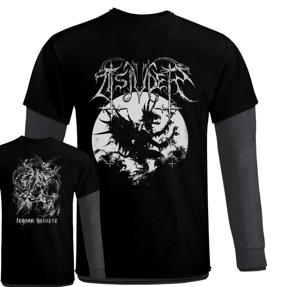 Tsjuder - Legion Helvete - Baseball Longsleeve - SEASON OF MIST