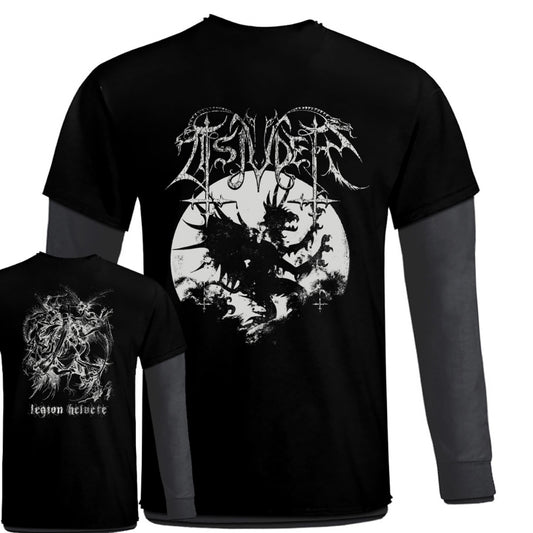 Tsjuder - Legion Helvete - Baseball Longsleeve - SEASON OF MIST