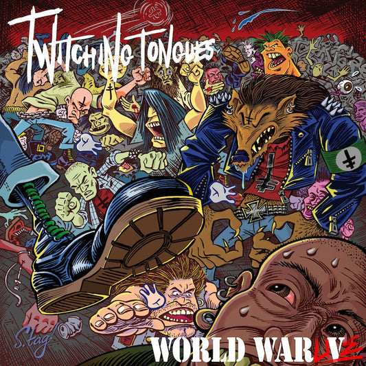 Twitching Tongues - World War Live - LP - Imported