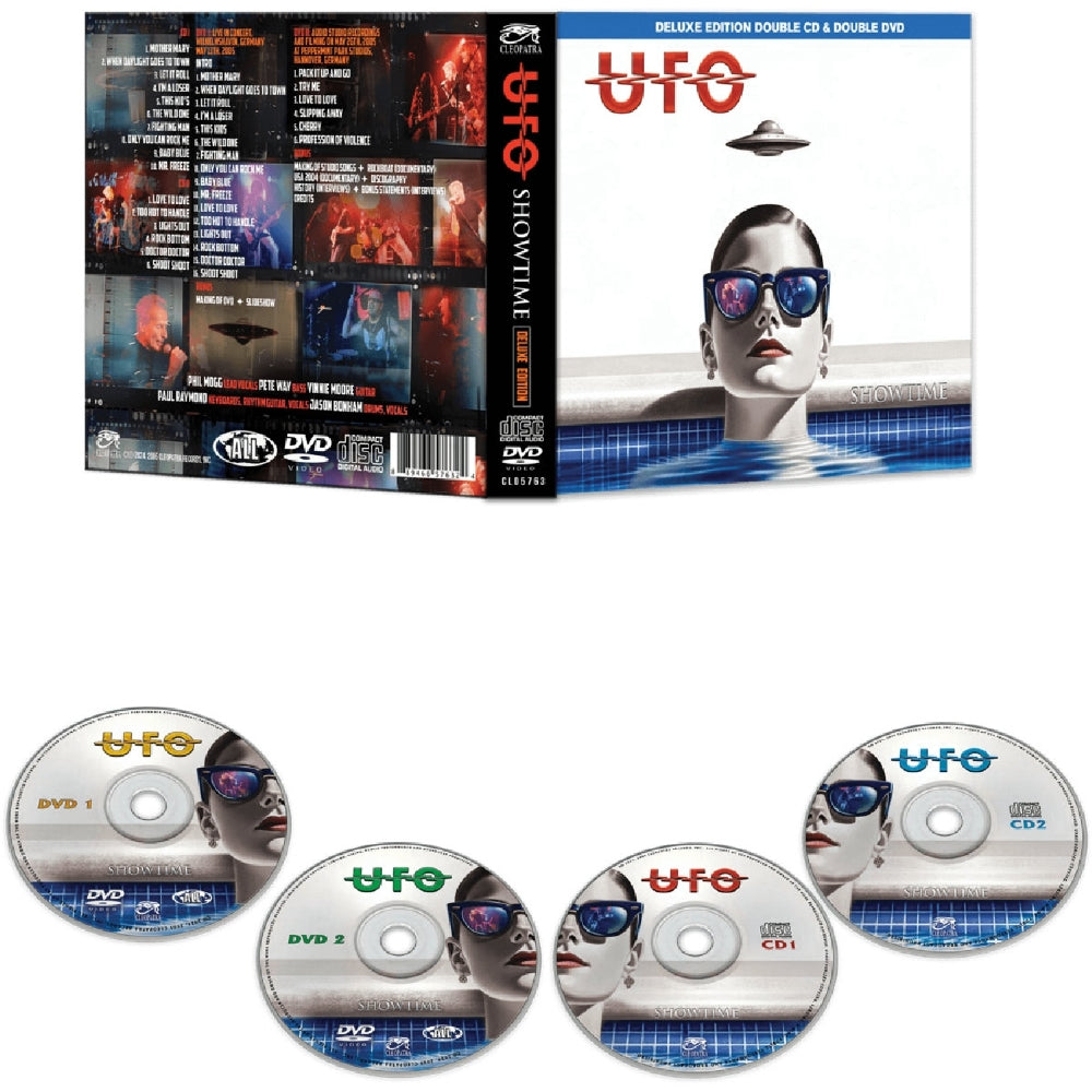 UFO - Showtime - DVD + 2CD DIGIPAK - Cleopatra Reords