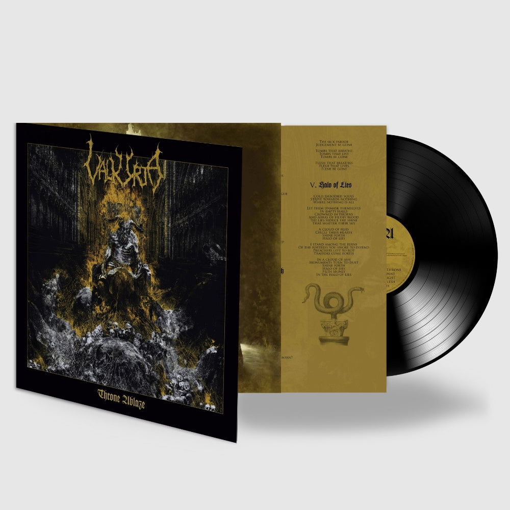 Valkyrja - Throne Ablaze - LP Gatefold - PEACEVILLE RECORDS