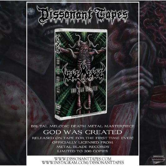 Vehemence - God Was Created - TAPE - Metal Blade Records