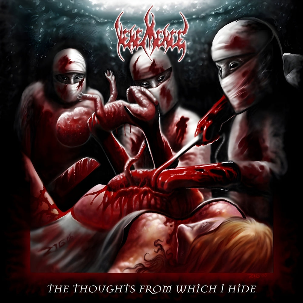 Vehemence - The Thoughts From Which I Hide - CD - Dissonant Tapes